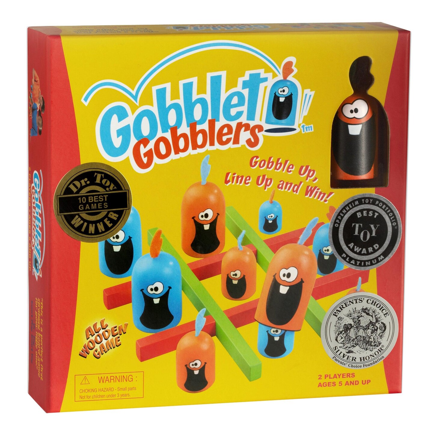 Gobblet Gobblers&#x2122; Wooden Board Game