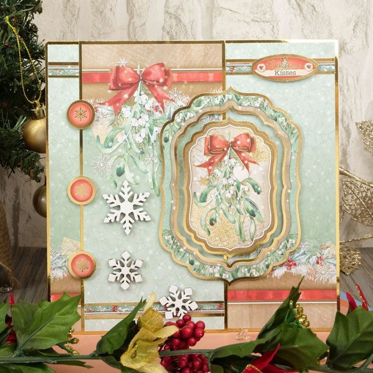 Hunkydory Crafts Forever Florals - Deck The Halls MDF Shapes