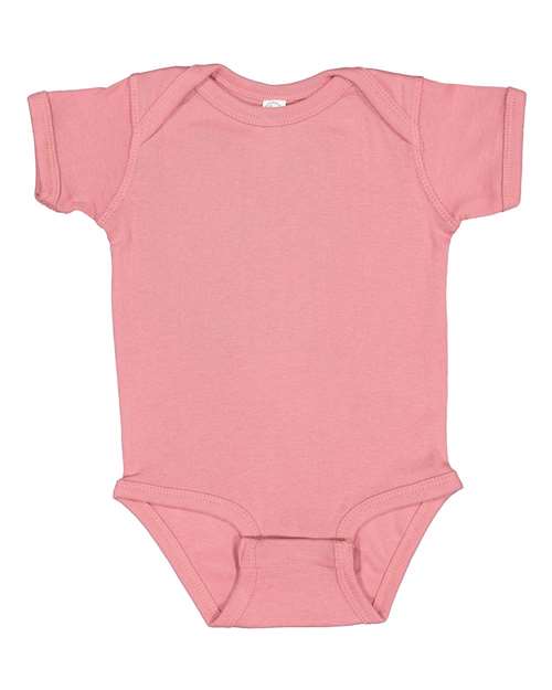 Rabbit Skins® Infant Baby Rib Bodysuit Soft Cotton One Piece for Comfort and Durability