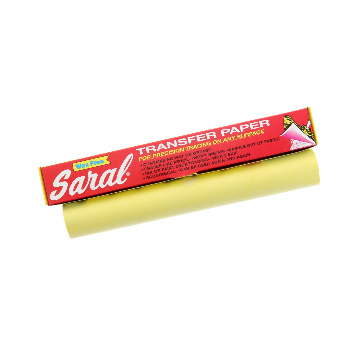 Saral Transfer Paper, 12&#x22; x 12 ft. Roll, Yellow