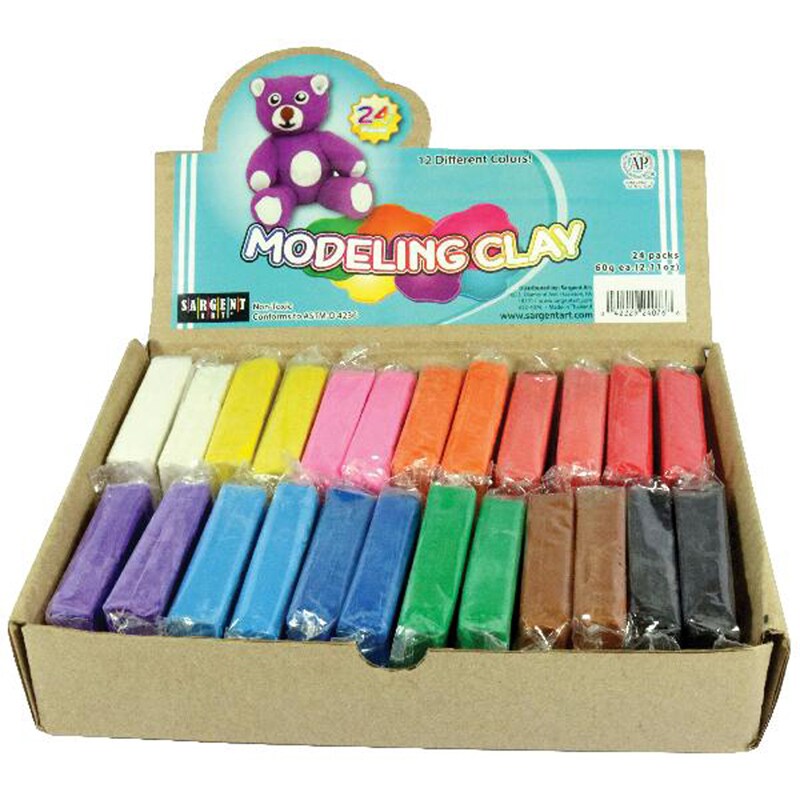 Modeling Clay Classpack, 60 Grams, 24 Count