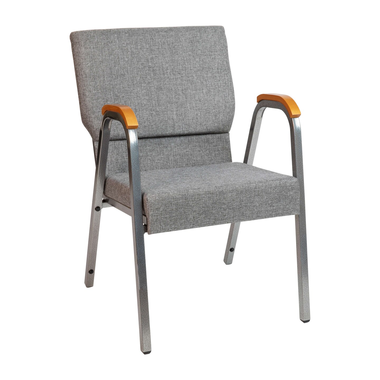 Emma and Oliver 21&#x22; Stackable Church Chair with Arms