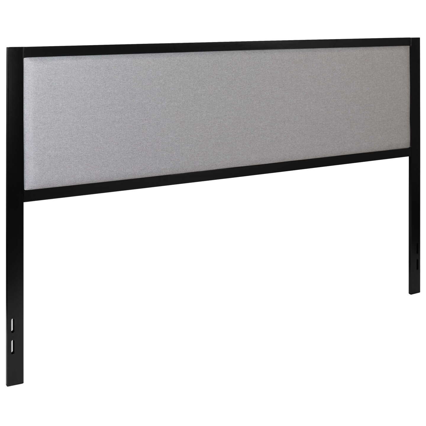 Merrick Lane West Avenue Headboard Upholstered Headboard With Metal Frame and Adjustable Rail Slots