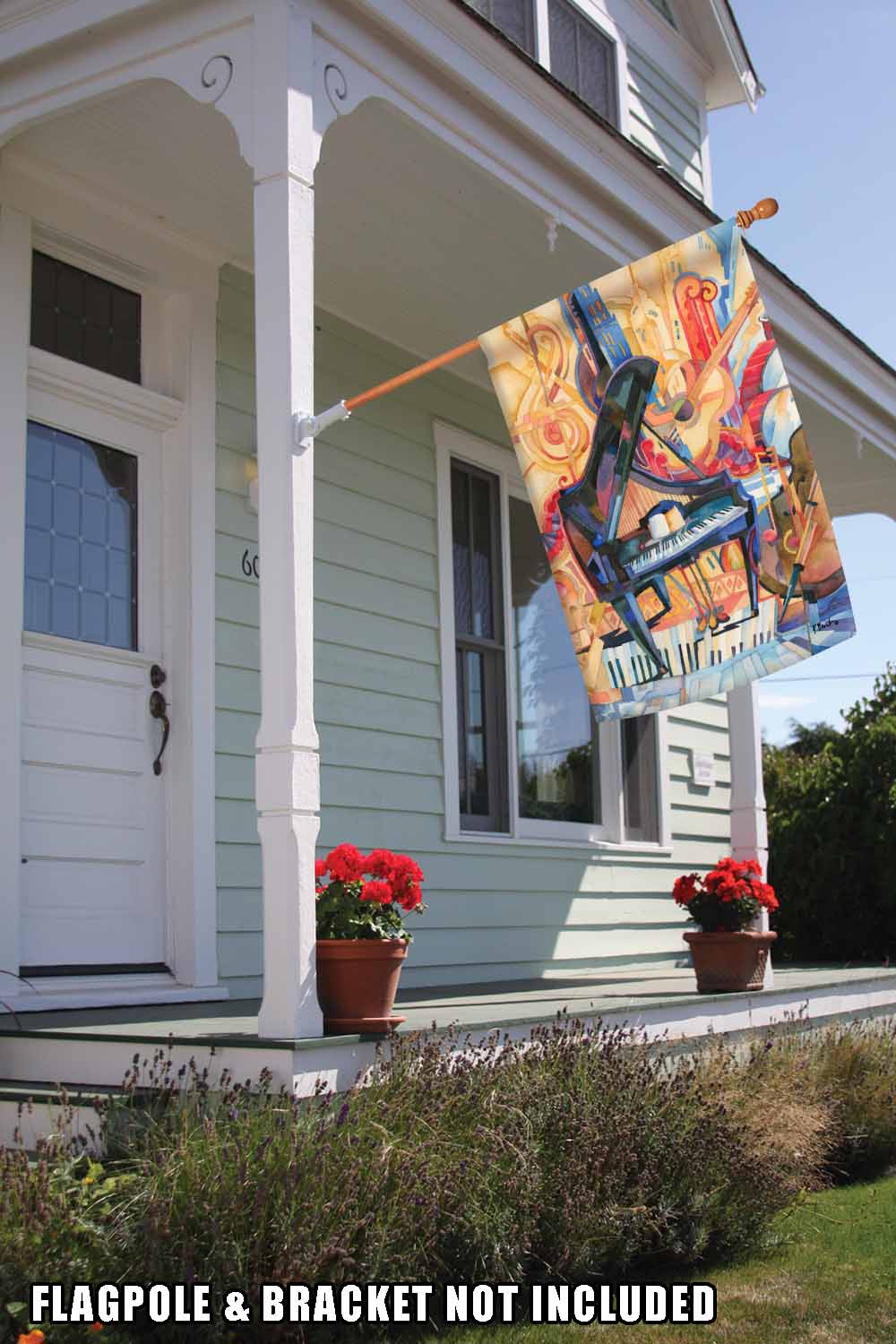 The Orchestra Decorative Piano Flag