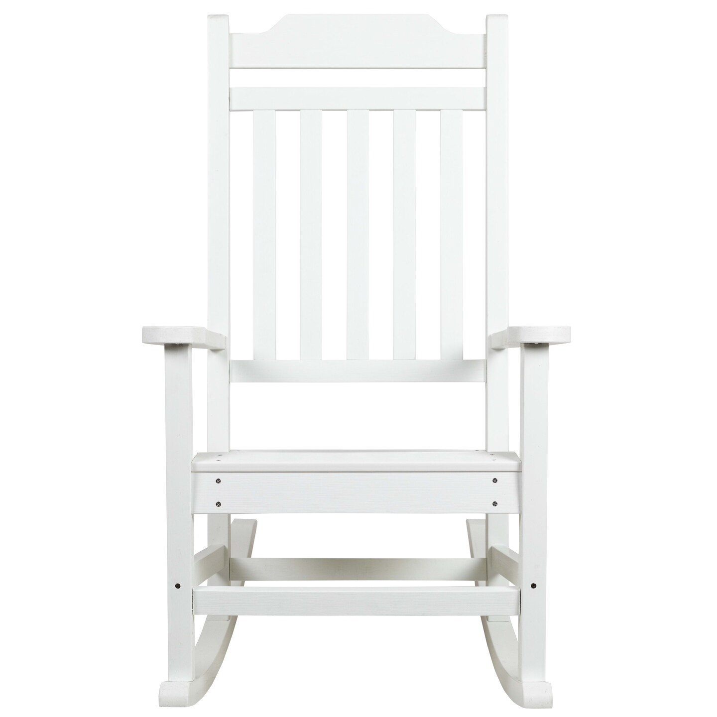 Merrick Lane Hillford Poly Resin Indoor/Outdoor Rocking Chair