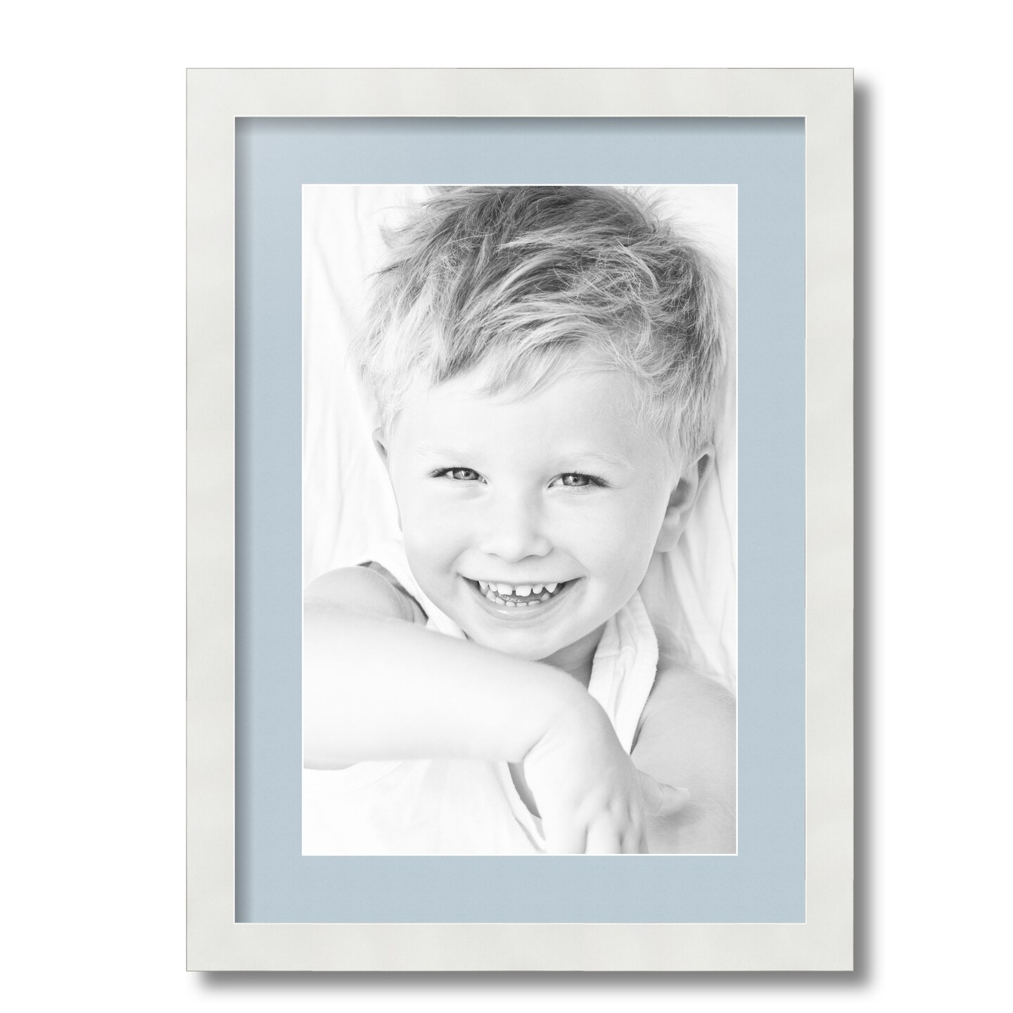 ArtToFrames 15x21" Matted Picture Frame with 11x17" Single Mat Photo Opening Framed in 1.25" White and 2" Mat (FWM-3966-15x21)