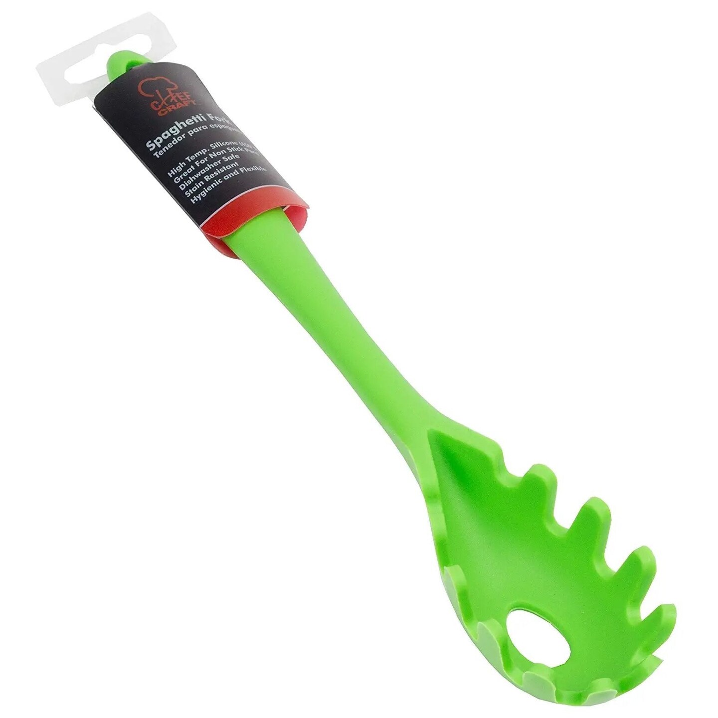 Chef Craft 11.5" Premium Heat Resistant Silicone Spaghetti Server