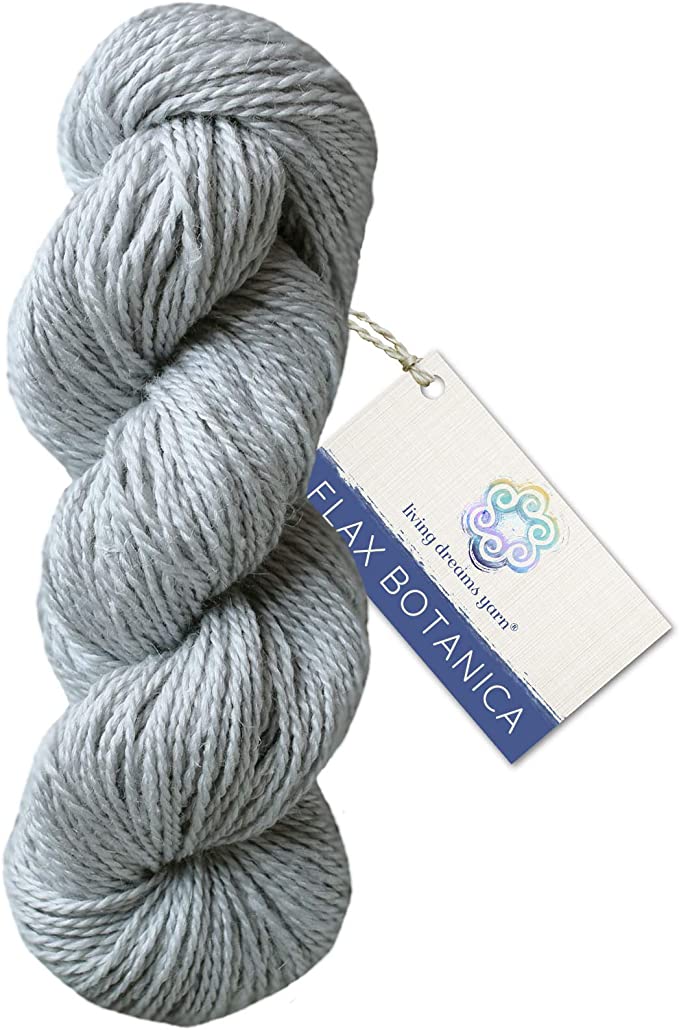 Living Dreams Flax Botanica DK Yarn. Elegant Merino Linen Silk. Cruelty Free & Responsibly Sourced. Pacific Northwest Handmade