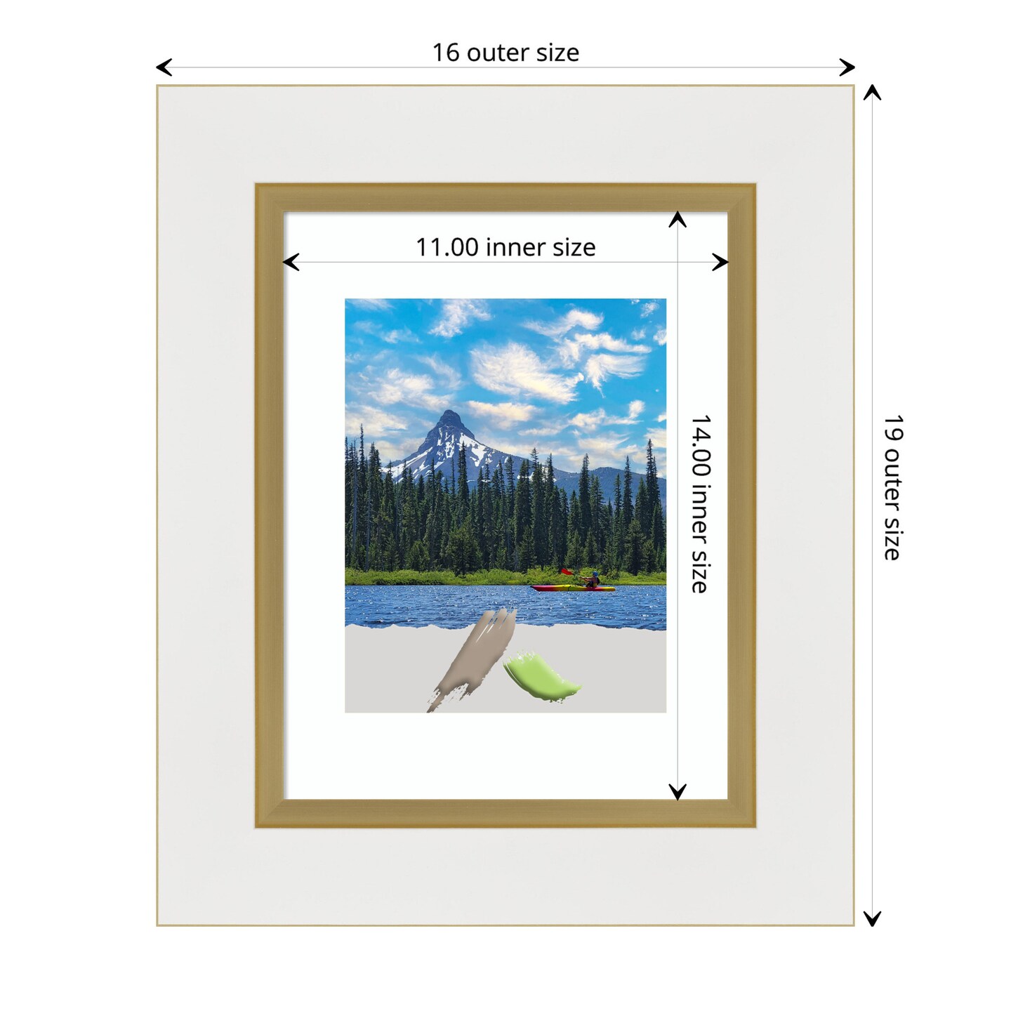 Eva Picture Frame, Photo Frame, Art Frame