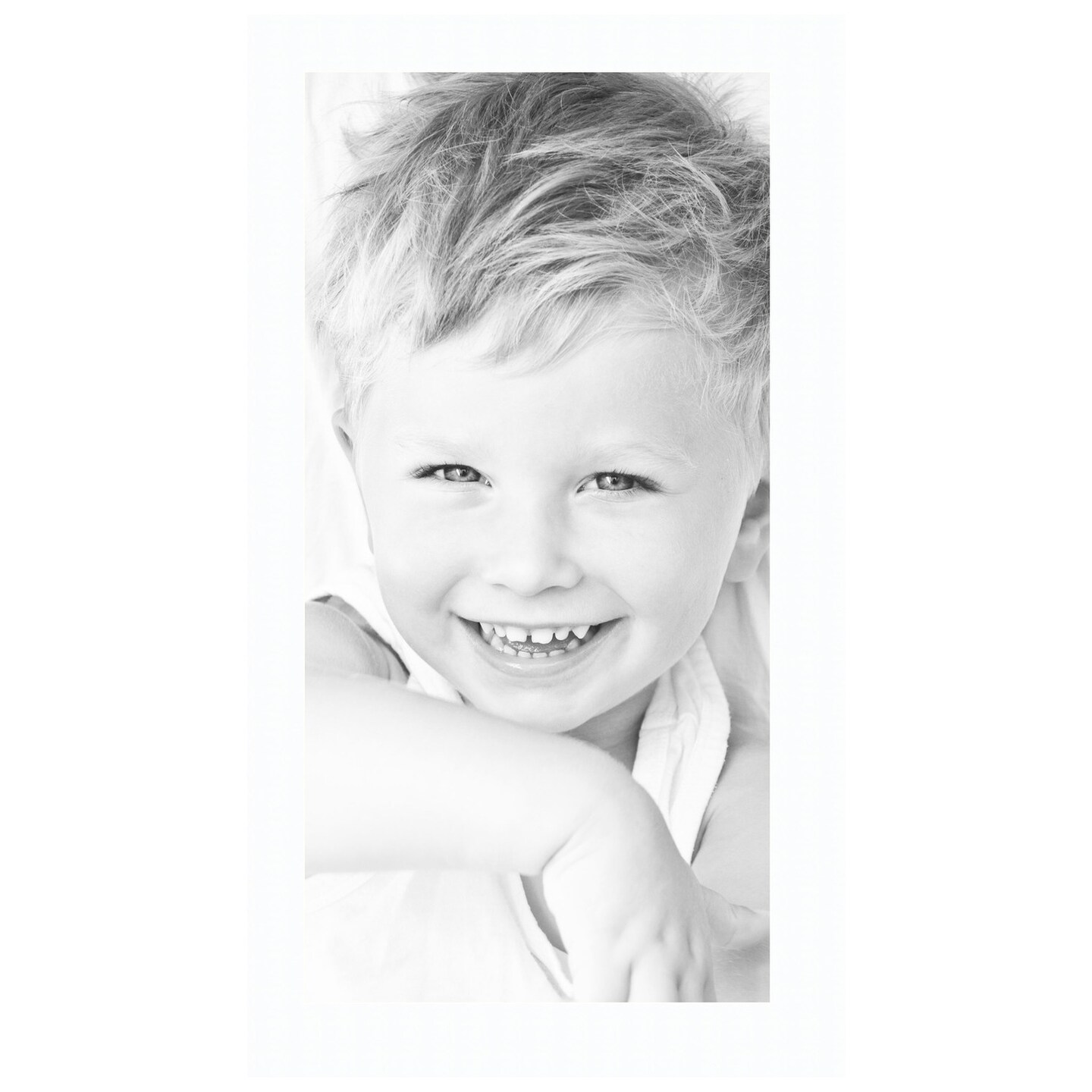 Custom Super White Mat, Available in Image Sizes 4x4" to 20x32", Outside Size is 4" Larger Than Image Size