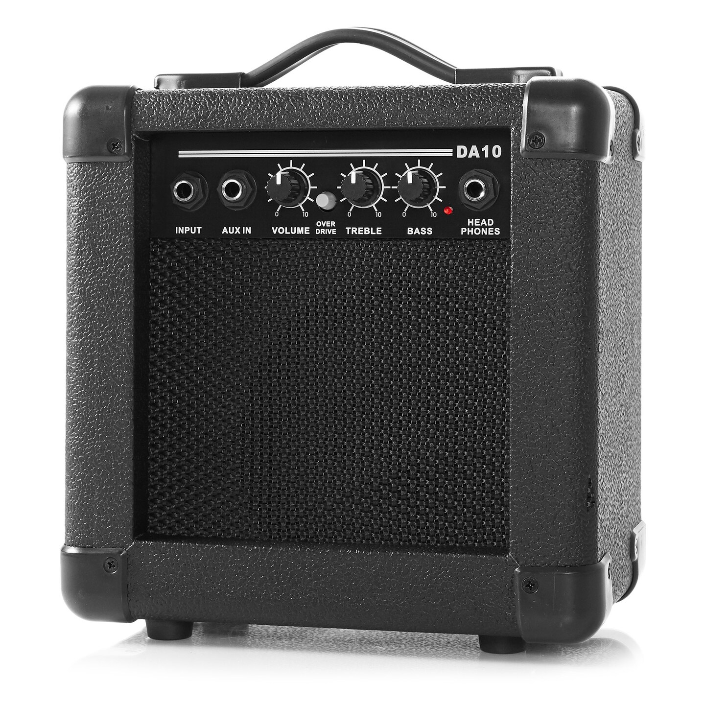 Ashthorpe Left Handed Full-Size Dreadnought Cutaway Acoustic Electric Guitar Package with 10 Watt Amp