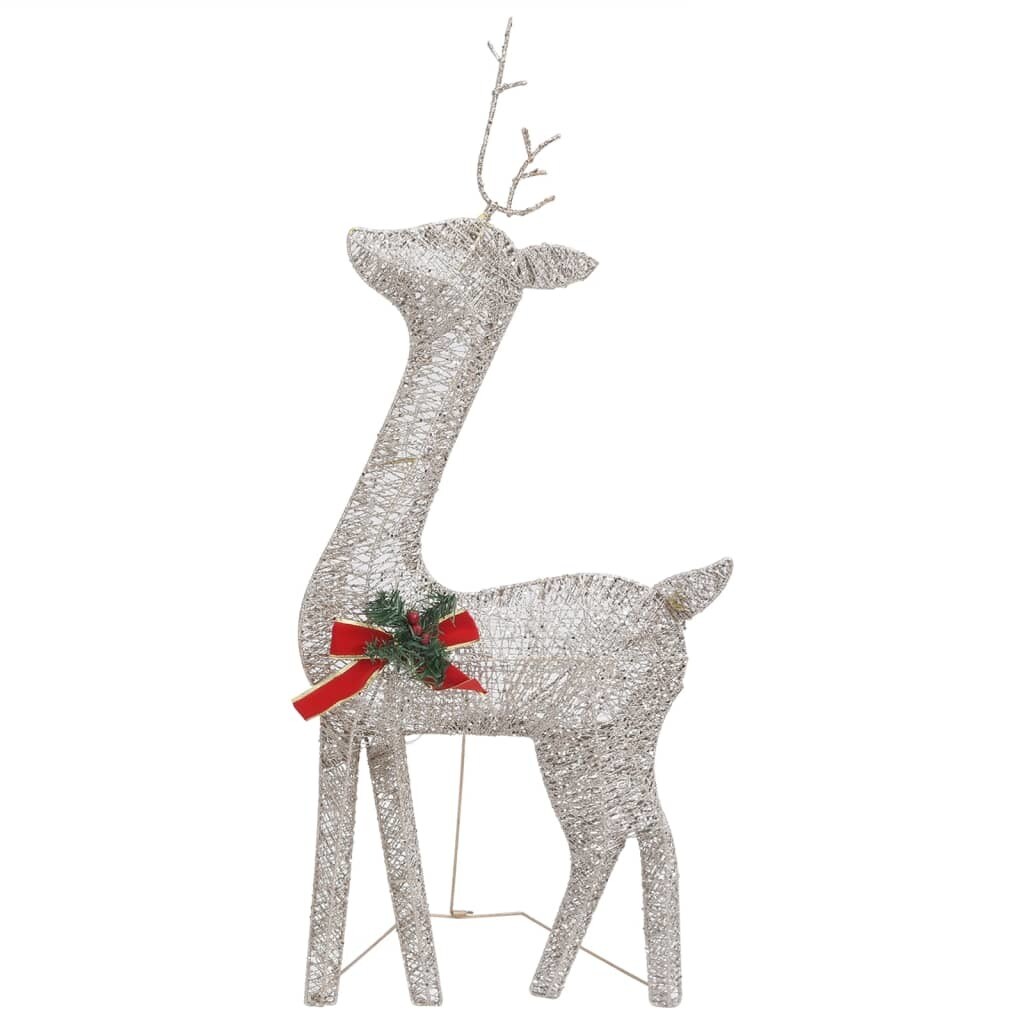 6 pcs Christmas Reindeers with White Mesh