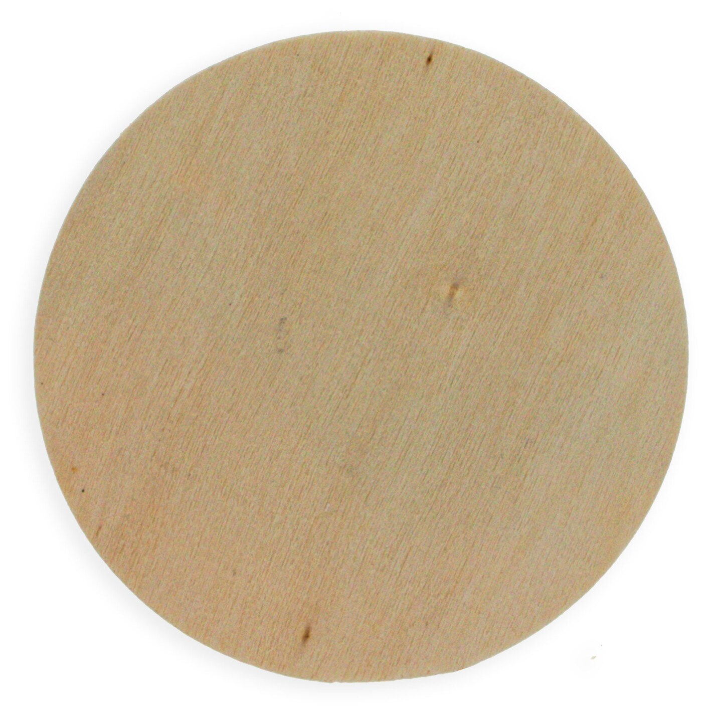 Round Wooden Plaque Unfinished Blank Craft 3.25 Inches