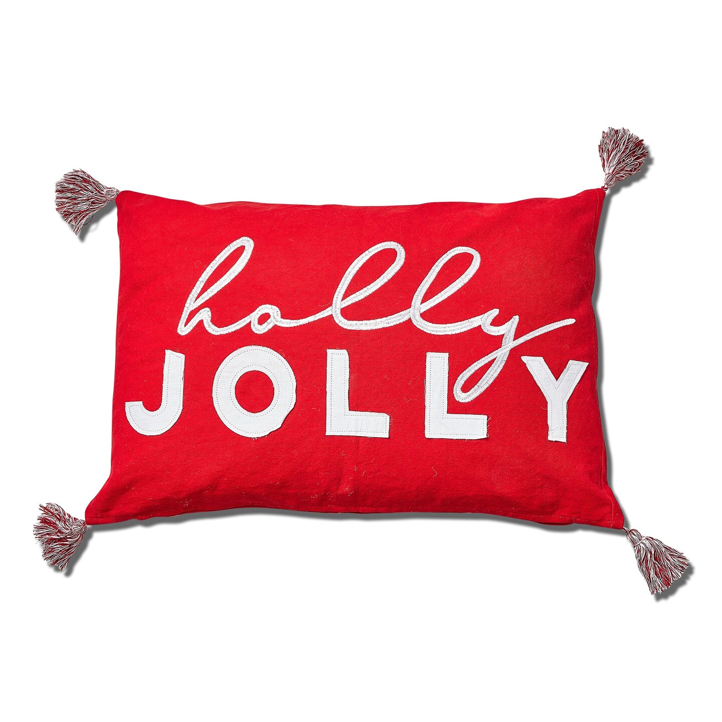 16&#x22; x 24&#x22; Red Holly Throw Pillow