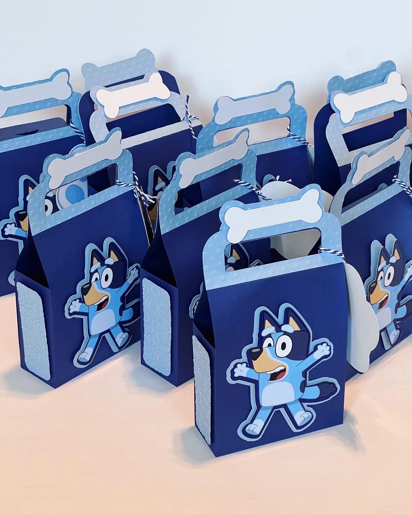 Bluey Favor Box | Custom Party Box| Bluey Party Box | Bluey Bag Box | Birthday Supplies