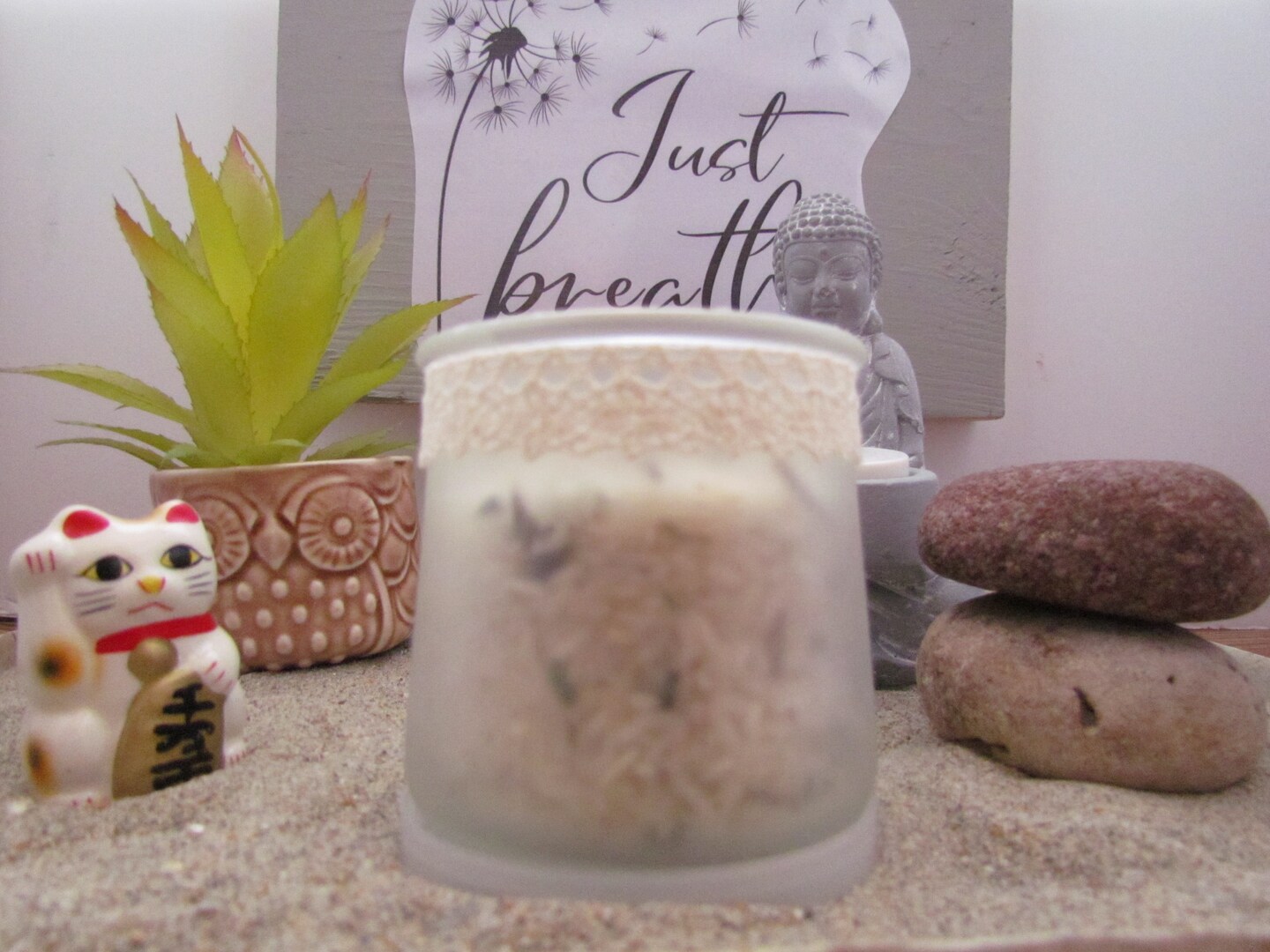 Rice Diffuser with Dandelion Leaf, Natural Fragrance Oils MakerPlace