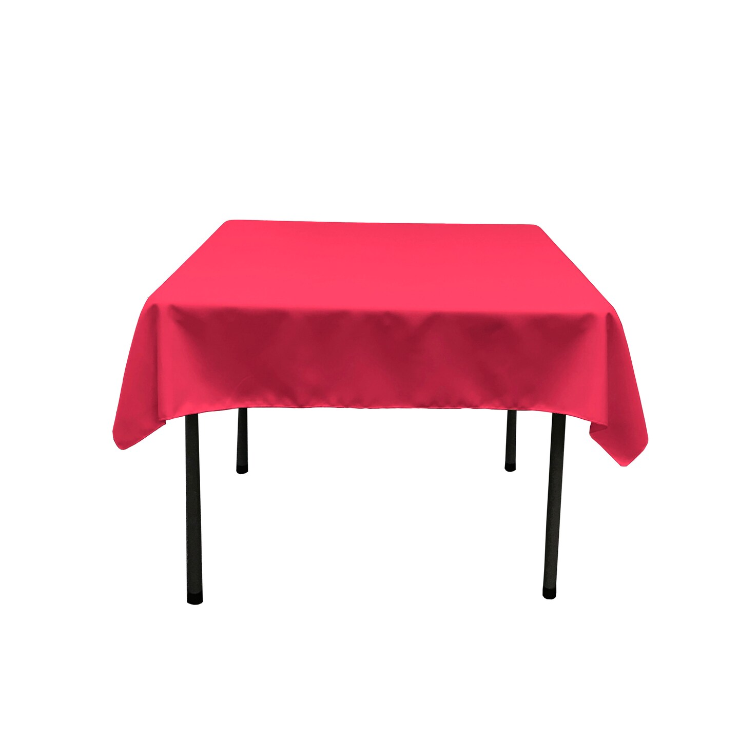 58 x 58 Inch Square Tablecloth Polyester Poplin Durable Event and Dining Linen