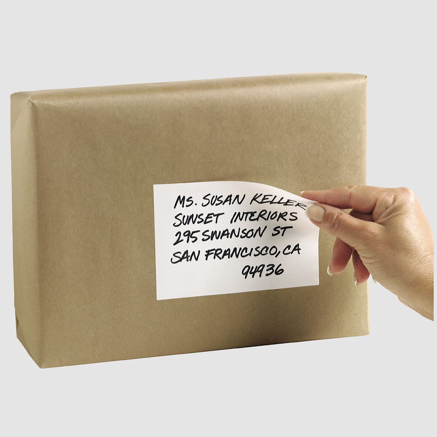 Avery Removable Labels, 4&#x22; x 6&#x22; Blank Labels, Laser/Inkjet Printable Labels, 40 Labels (5454)