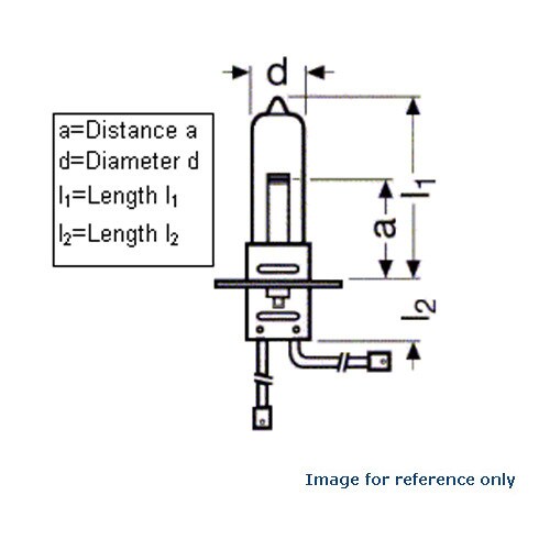 OSRAM 6.6A 64382HLX C PK30D, 200W Current Controlled Halogen Airfield Lamp