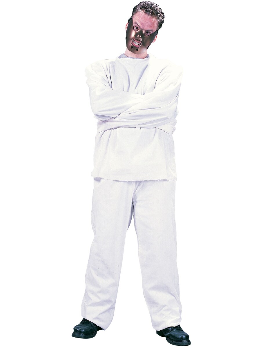 Adult's Mens Maximum Restraint Criminal Straight Jacket Costume Standard 33-42