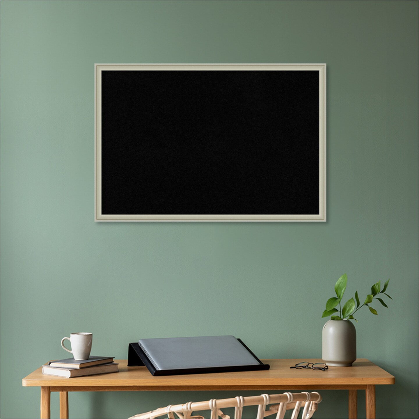 Florence Framed Corkboard, Black Cork