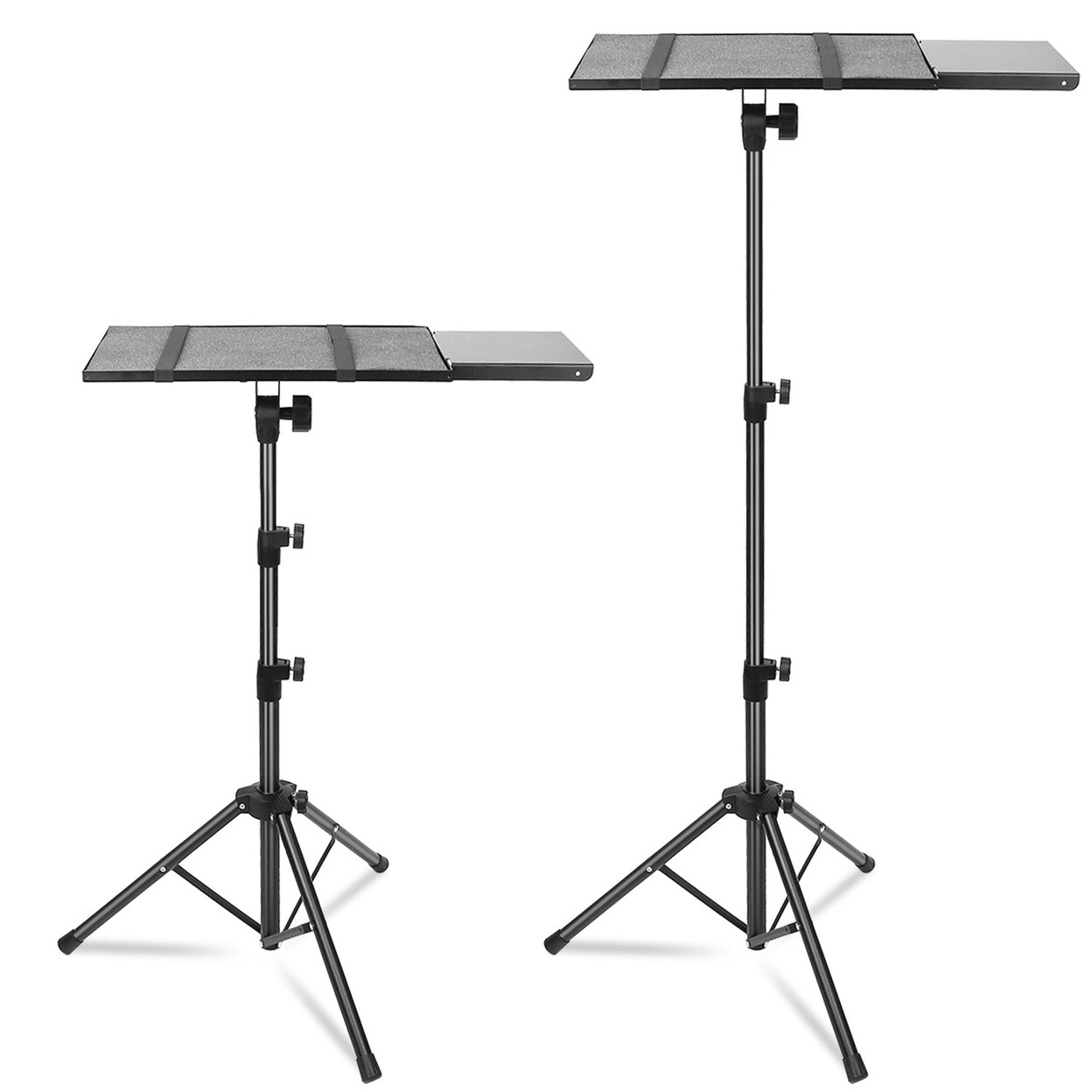 SKUSHOPS Projector Tripod Stand Folding Laptop Stand with Height Tilt Adjustment Portable DJ Equipment Holder Mount Elevator For