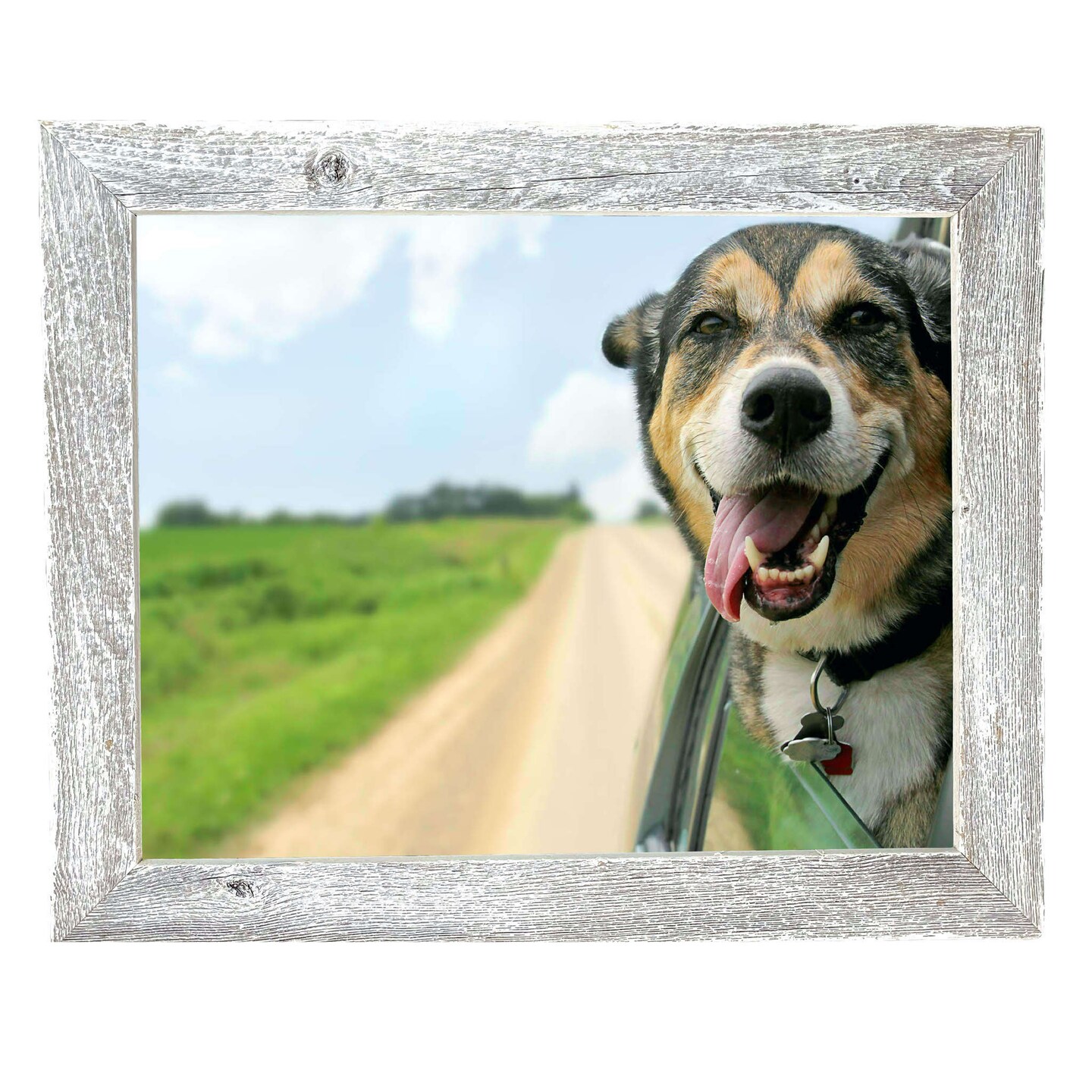 Rustic Farmhouse Standard Tabletop Reclaimed Wood Picture Frame