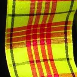 The Ribbon People Yellow and Red Plaid Wired Craft Ribbon 1.5&#x22; x 27 Yards