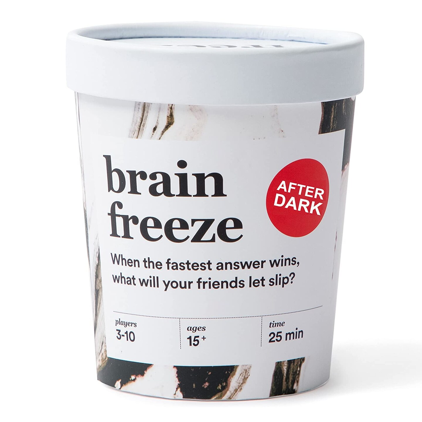 Brain Freeze Card Game: The Speak-Before-You-Think Party Game - After Dark Edition