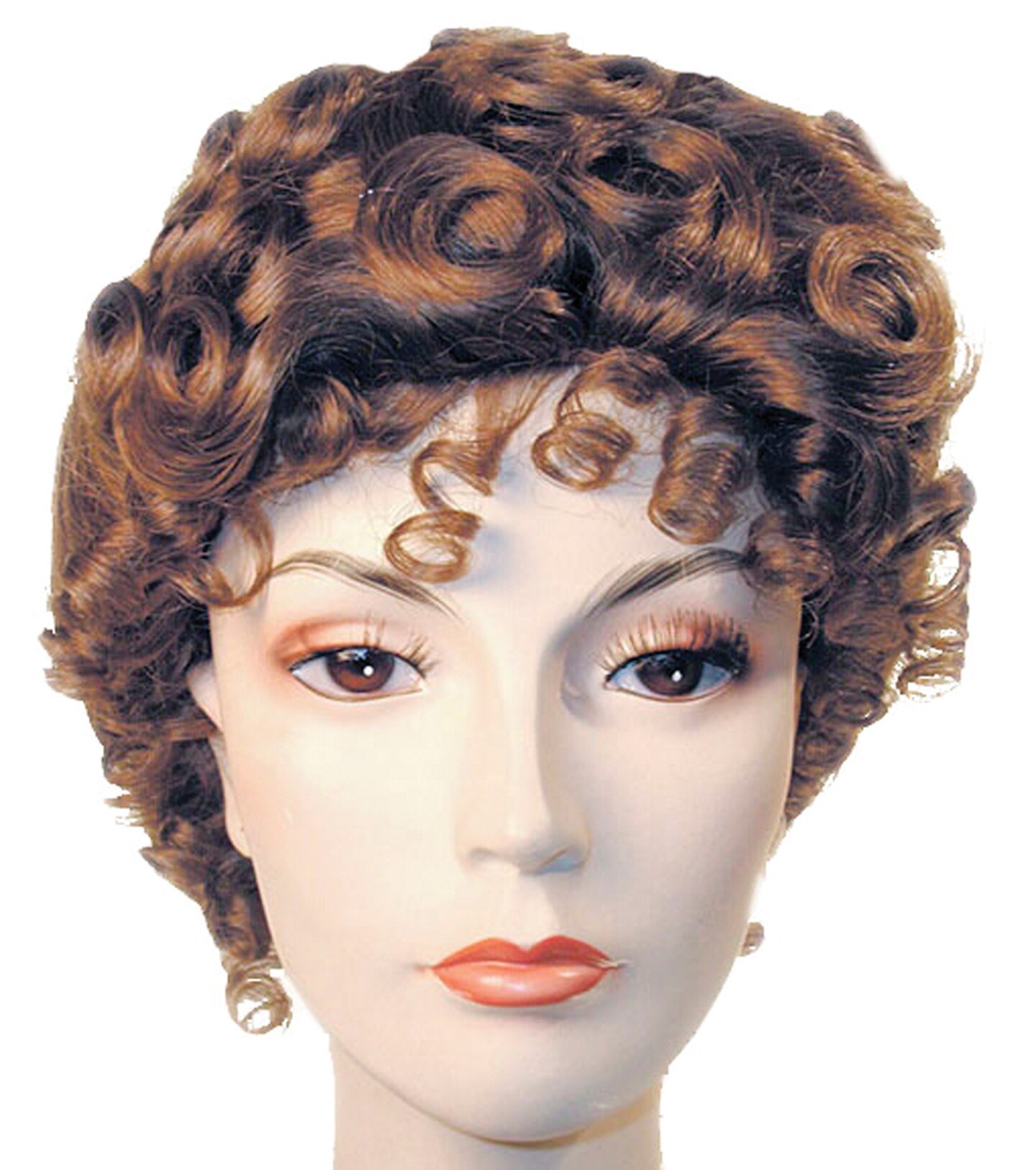 The Costume Center Gold Brown Gibson Girl Halloween Wig Costume Accessory - One Size