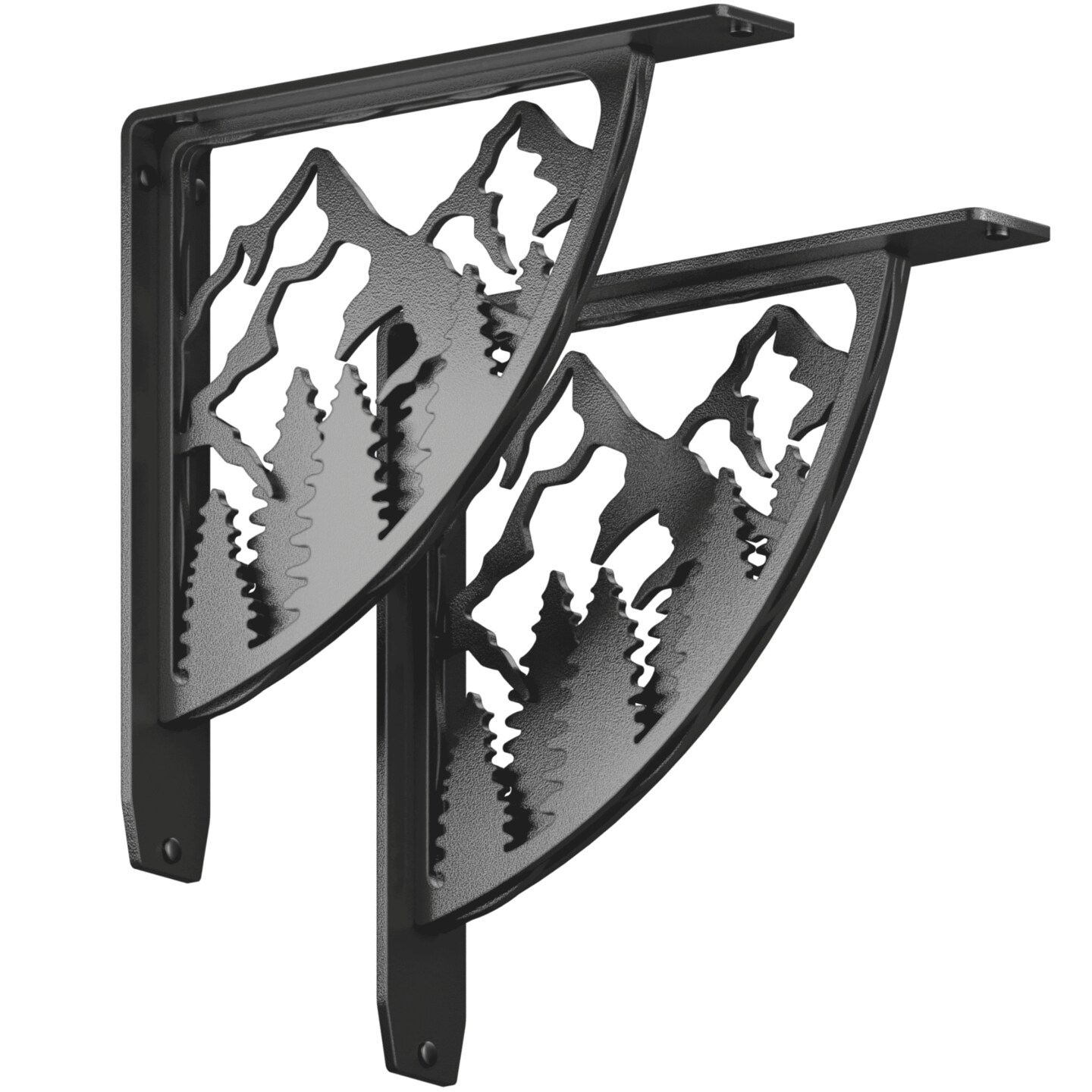 Starby Decorative Heavy Duty Steel Brackets