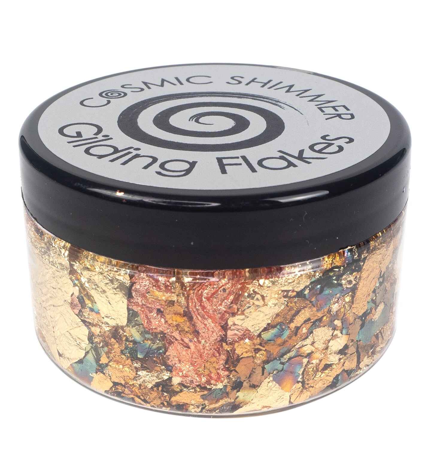 Creative Expressions Cosmic Shimmer Gilding Flakes 100ml-Copper Teal