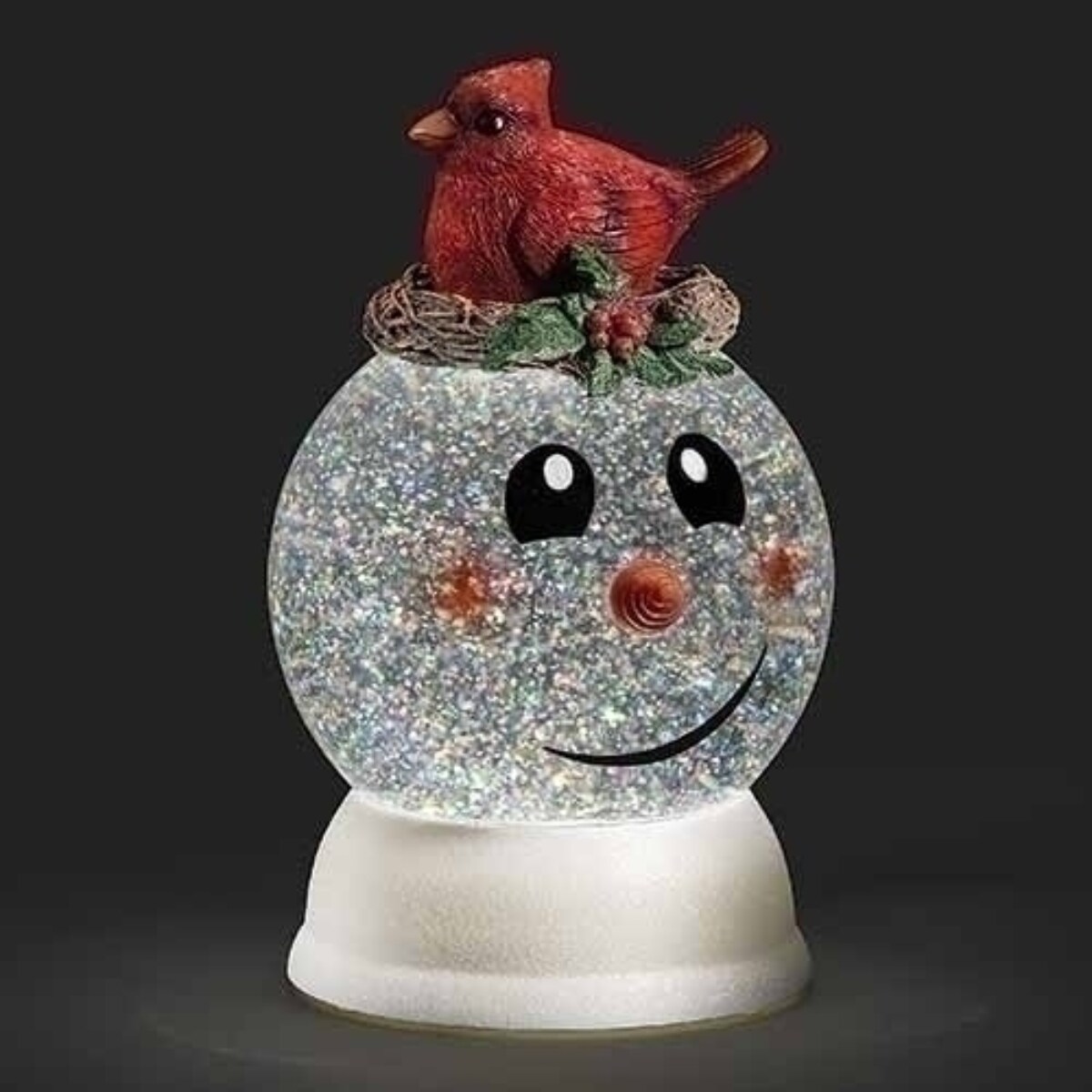 Roman 8 Led Lighted Snowman Christmas Snow Globe Michaels