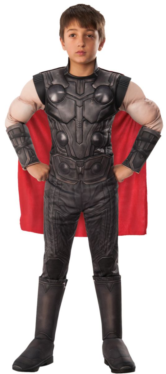 The Costume Center Black and Red Thor Boy Child Avengers Halloween Costume - Medium