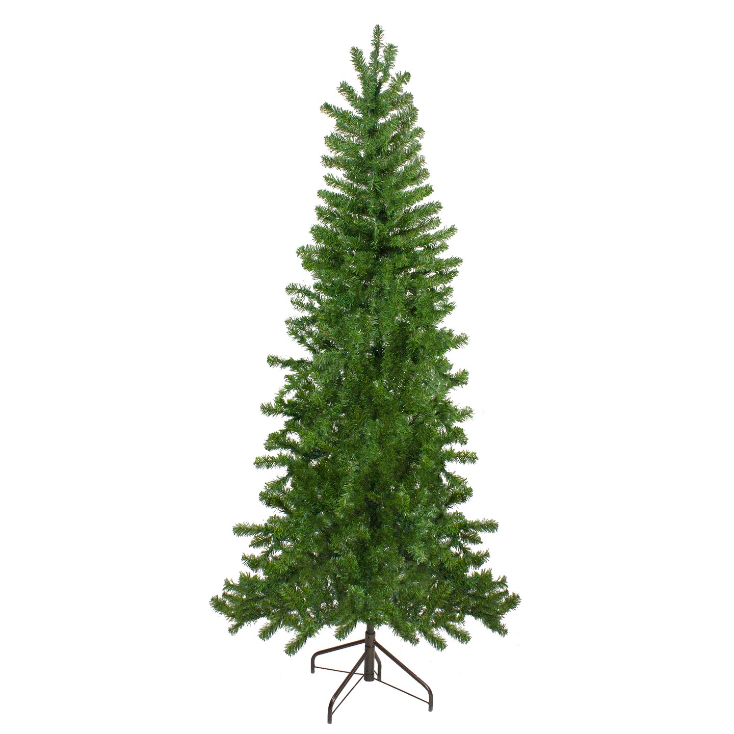 Northlight Canadian Pine Slim Artificial Christmas Wall Tree - 7.5' - Unlit