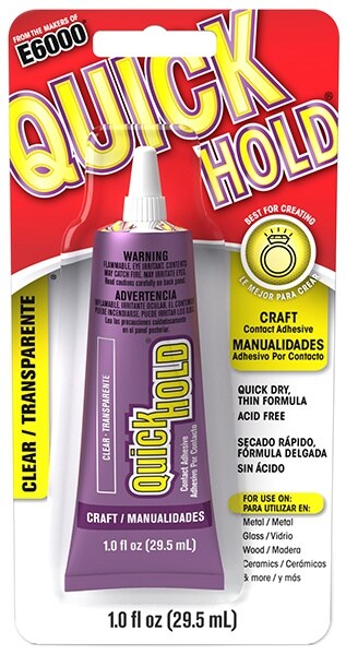 Amazing Quick Hold Craft Contact Adhesive-1oz