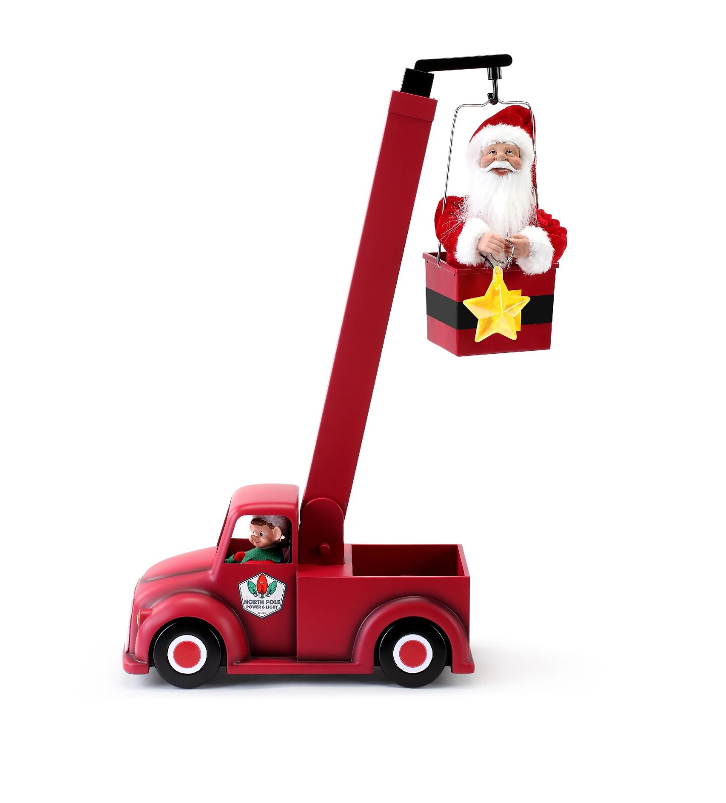 Mr. Christmas Mr. Christmas Animated North Pole Lighting Crew Christmas Decoration