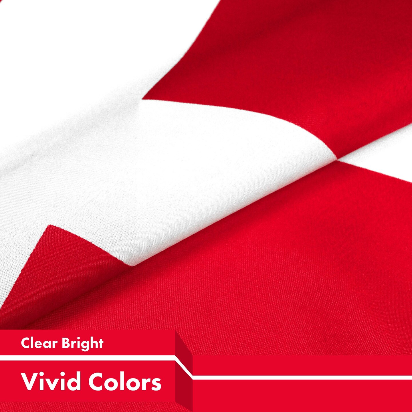 Denmark Danish Flag 3x5 Ft 2-Pack 150D Printed Polyester By G128