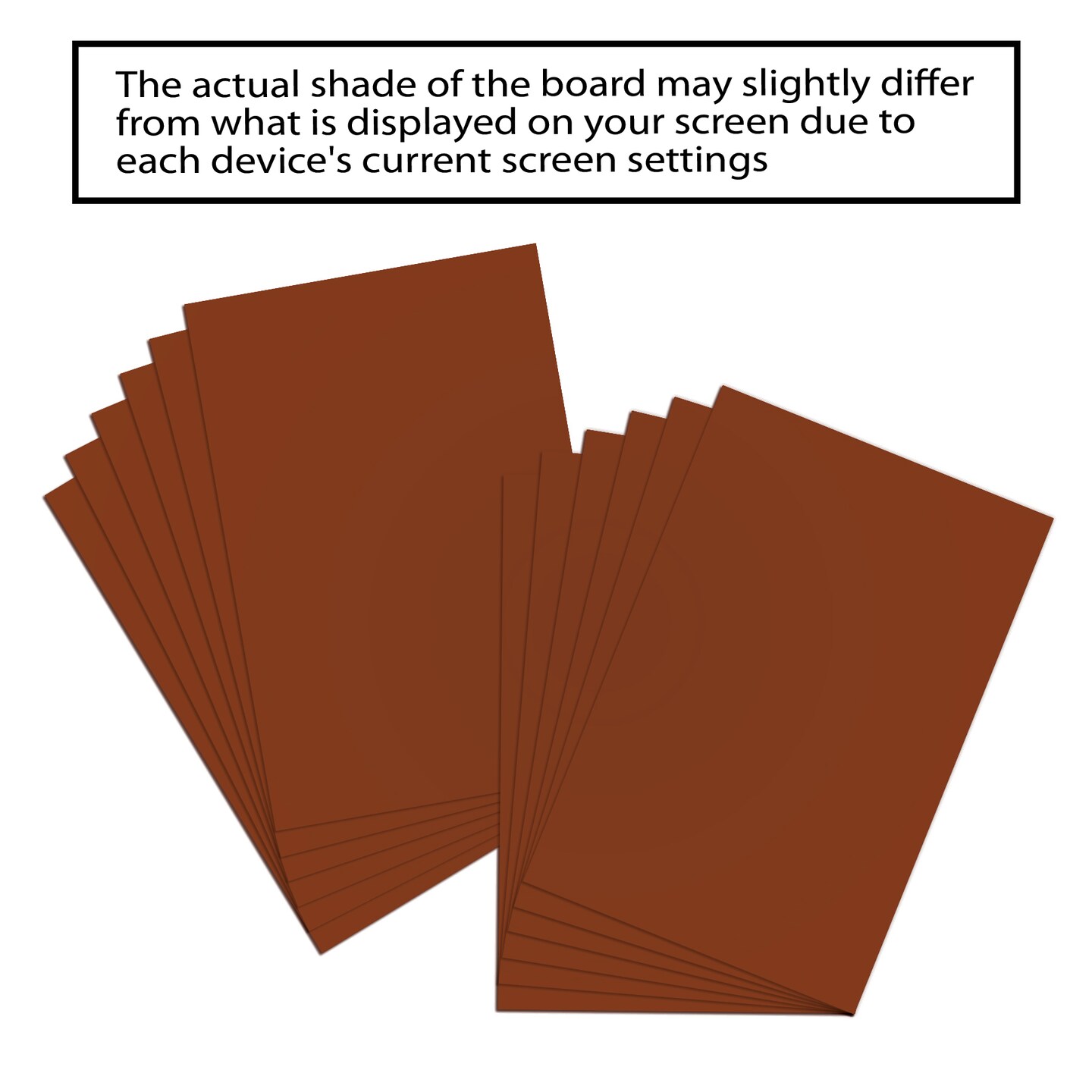 BAZIC 22&#x22; X 28&#x22; Poster Board - Brown