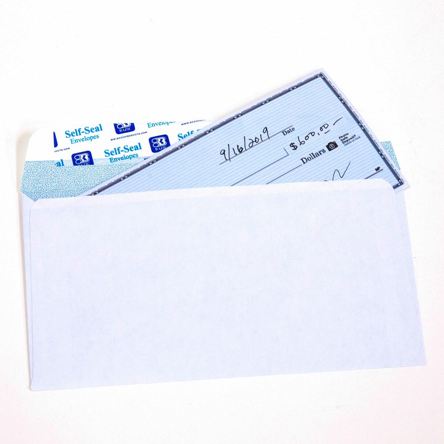 BAZIC #10 Self-Seal Security Envelope (30/Pack)