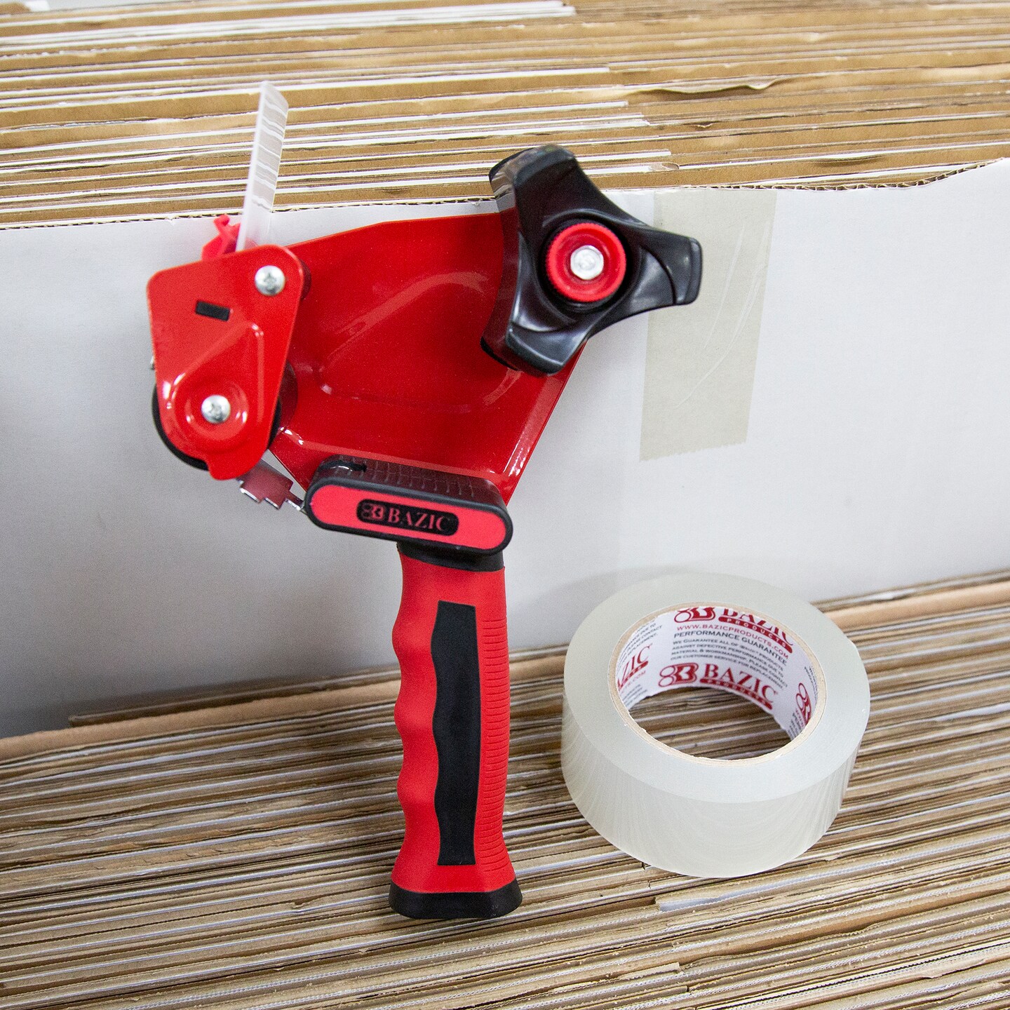 BAZIC Non-Slip Grip Premium Comfort Packaging Tape Dispenser