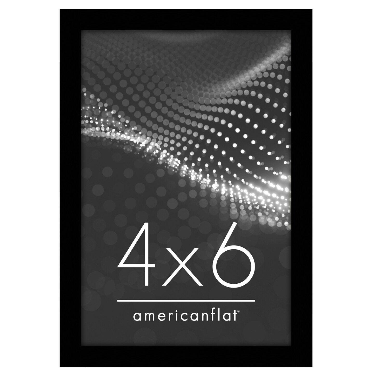 Americanflat Picture Frame - Modern Design, Shatter-Resistant Glass, Dual Sawtooth Hangers, Ideal for Home and Office Decor