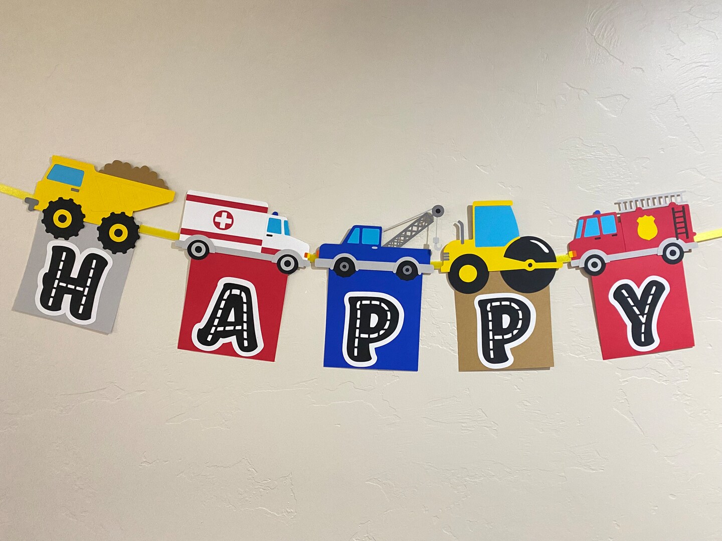 Vehicle Birthday Banner | MakerPlace by Michaels
