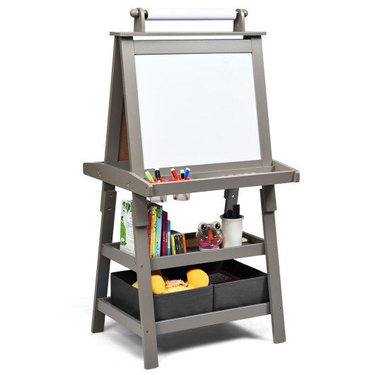 3 in 1 Double-Sided Storage Art Easel