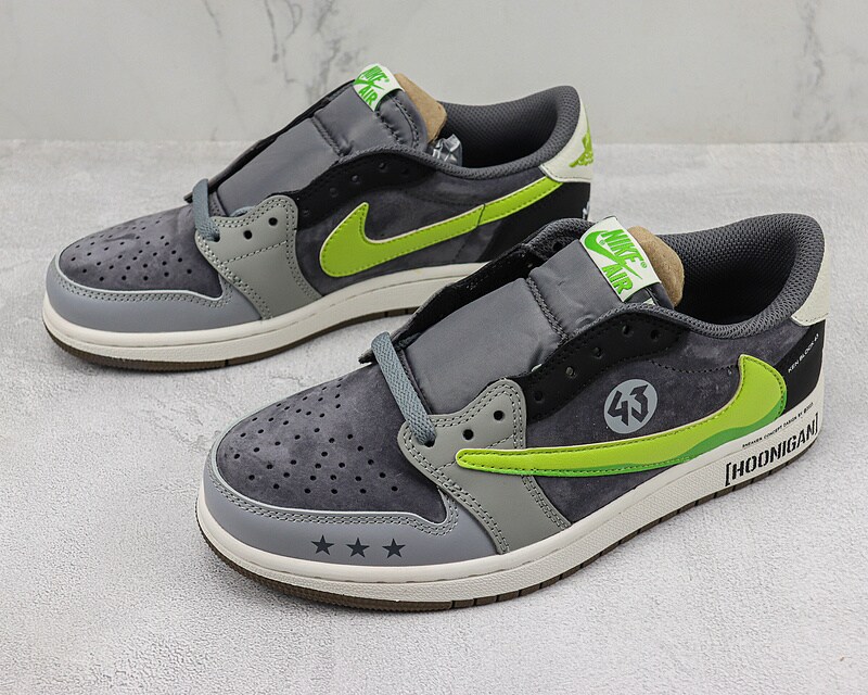 Travis Scott x Ken Block x Air Jordan 1 Low 'Hoonigan' For Sale product 5