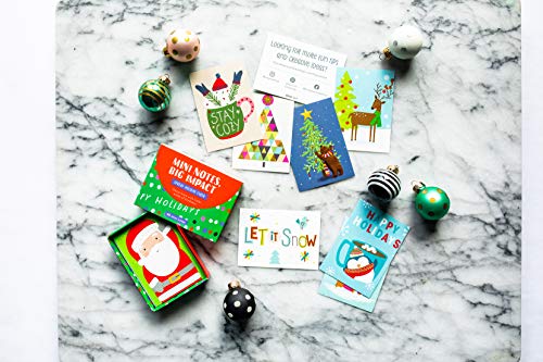 American Greetings Mini Christmas Cards for Kids Lunch Boxes, Holiday Cheer (40-Count)