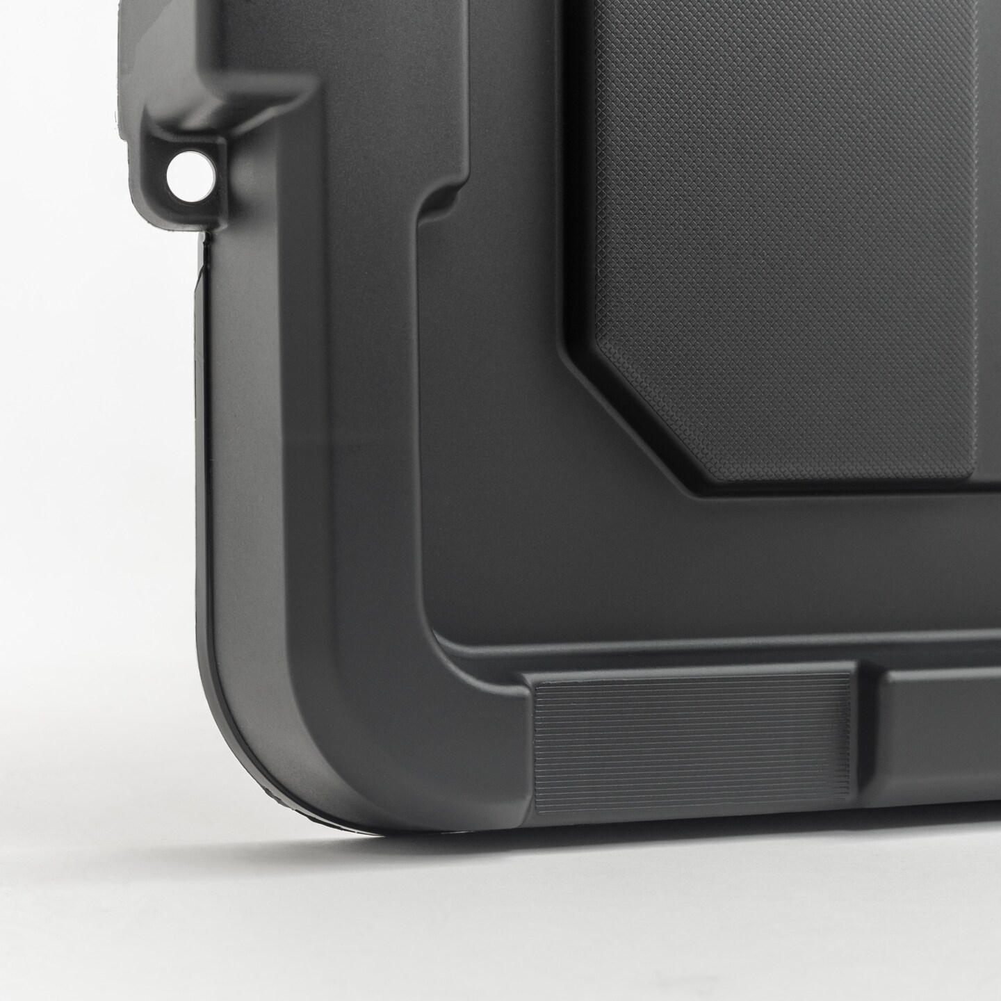 IRIS USA, 76 Quart Heavy Duty Plastic Storage Box, Black, Set of 4
