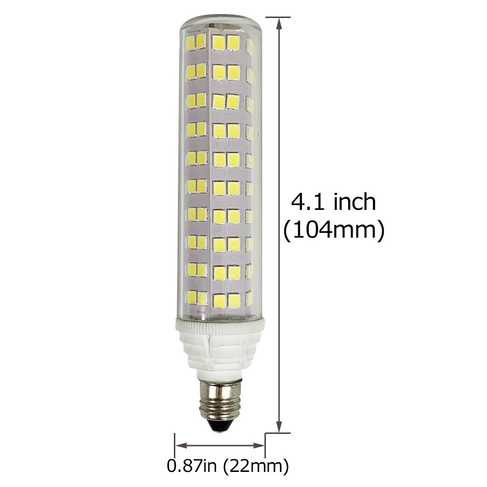 BulbAmerica 10w LED E11 Base 1300Lm 3000K Soft White Dimmable Bulb - 100W Equiv