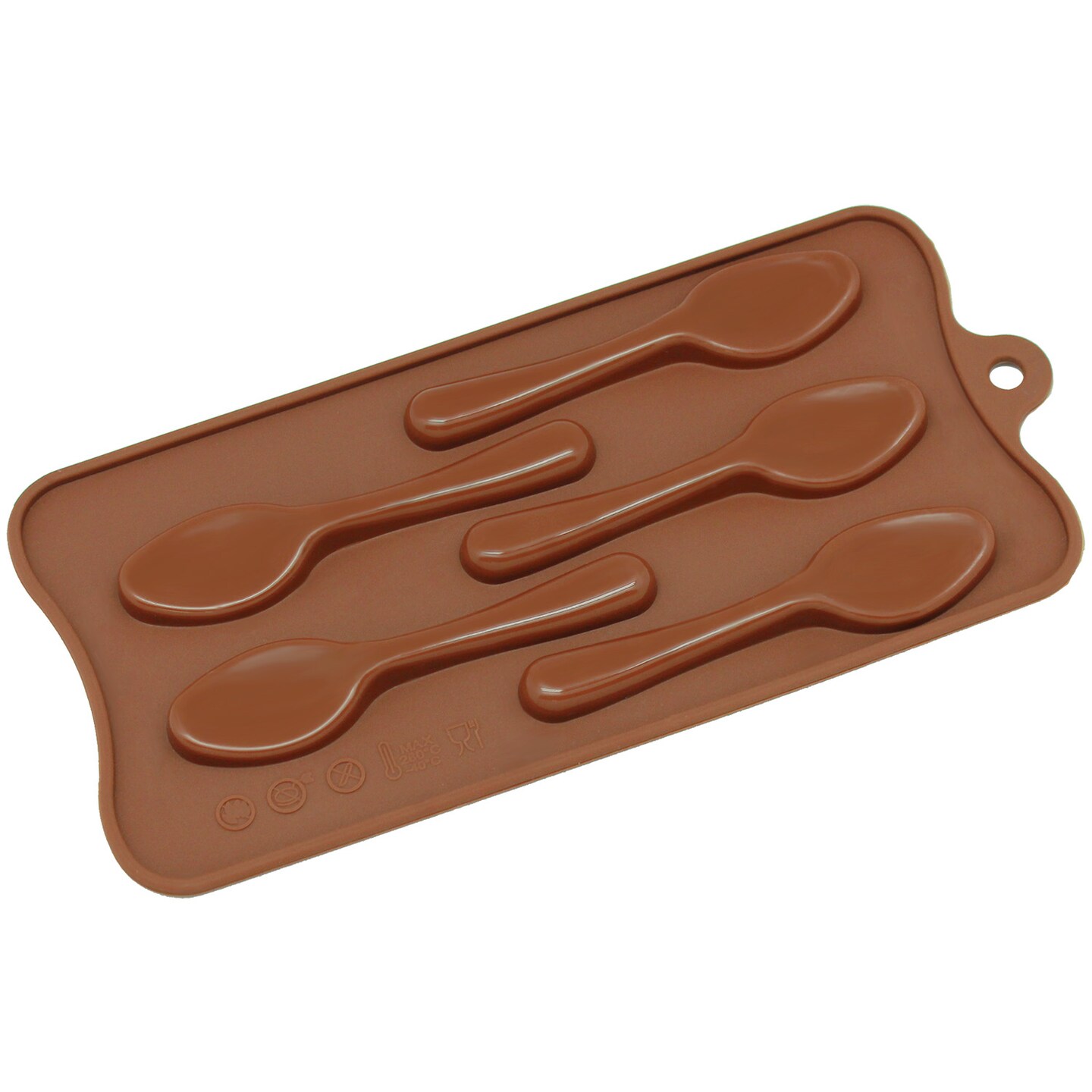 Freshware 5-Cavity Silicone Mold For Chocolate Gummies Soap Candy Ice Cb-617Br