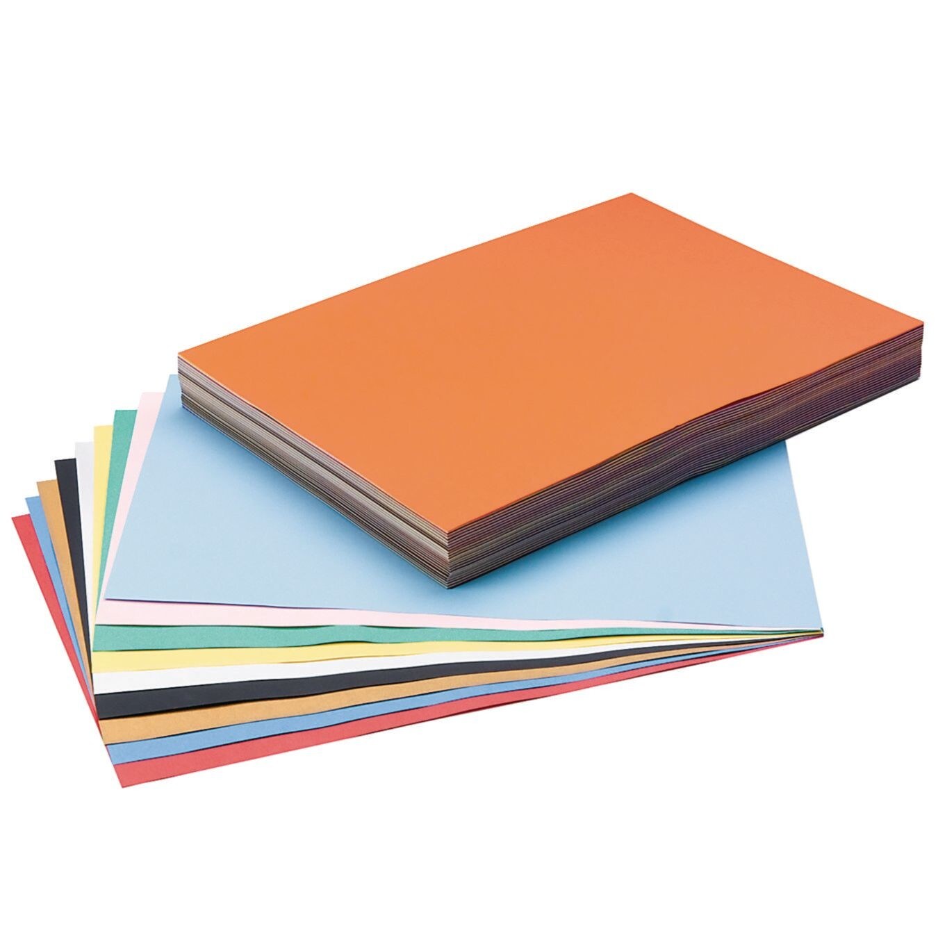 Tru-Ray® Sulphite Construction Paper, 12 x 18, 10-Color Asst. (Pack of  250)